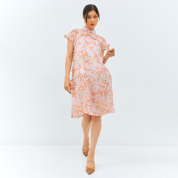 Blushing Pink Cheongsam Dress